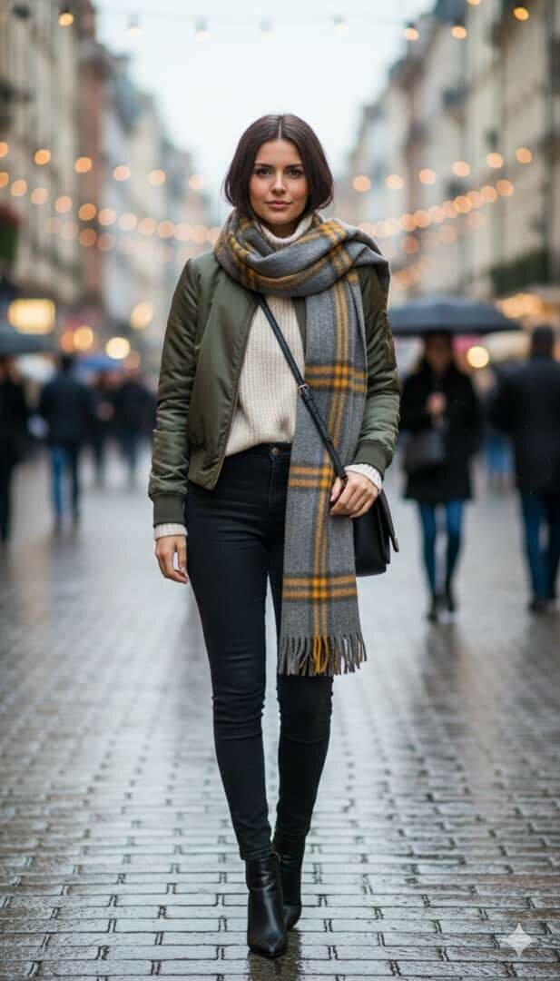 Écharpe douce et élégante