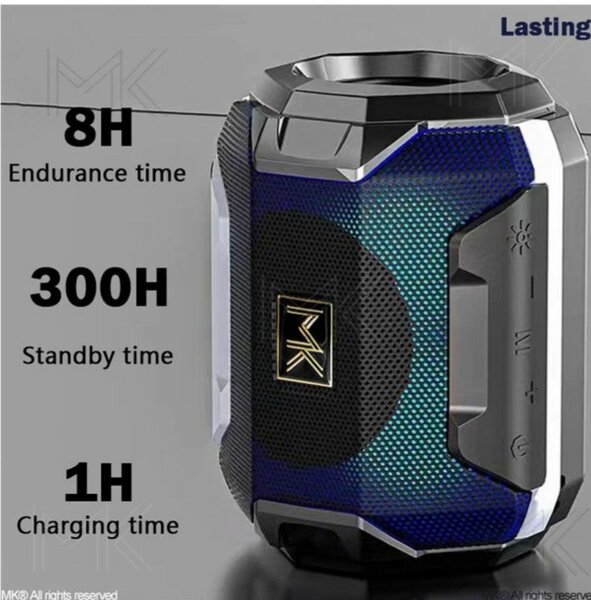 RGB wireless bluetooth speaker