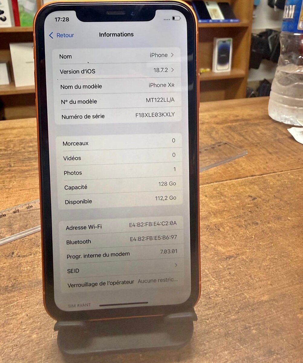 iPhone Xr 128 Go Orange