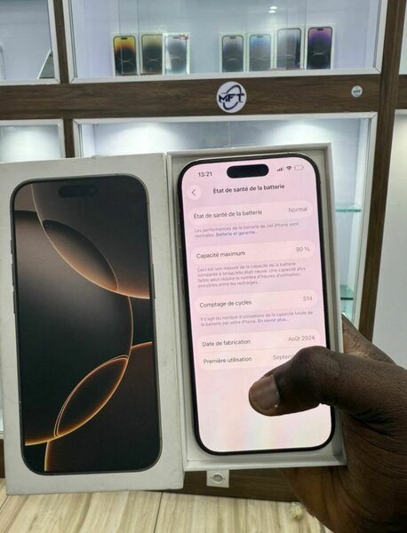 iPhone 15 Pro 256 Go Argent