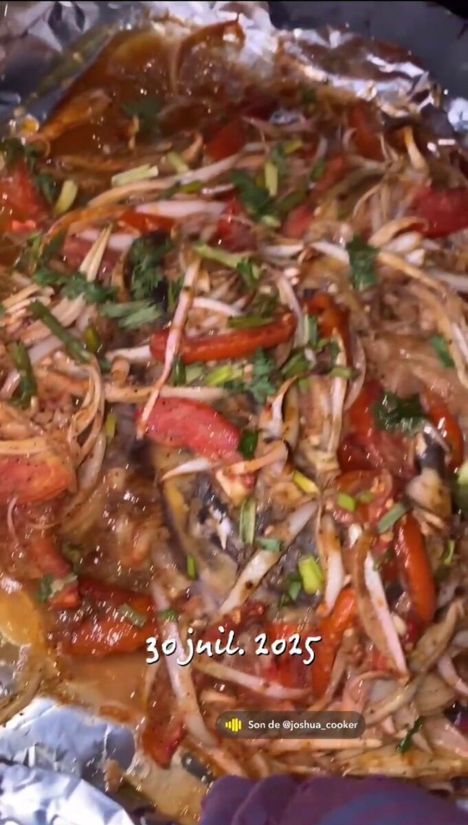 Poisson au four exotique