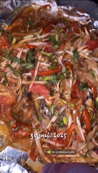 Poisson au four exotique