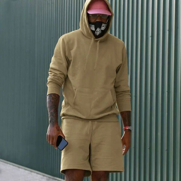 Ensemble Hoodie et Short Homme