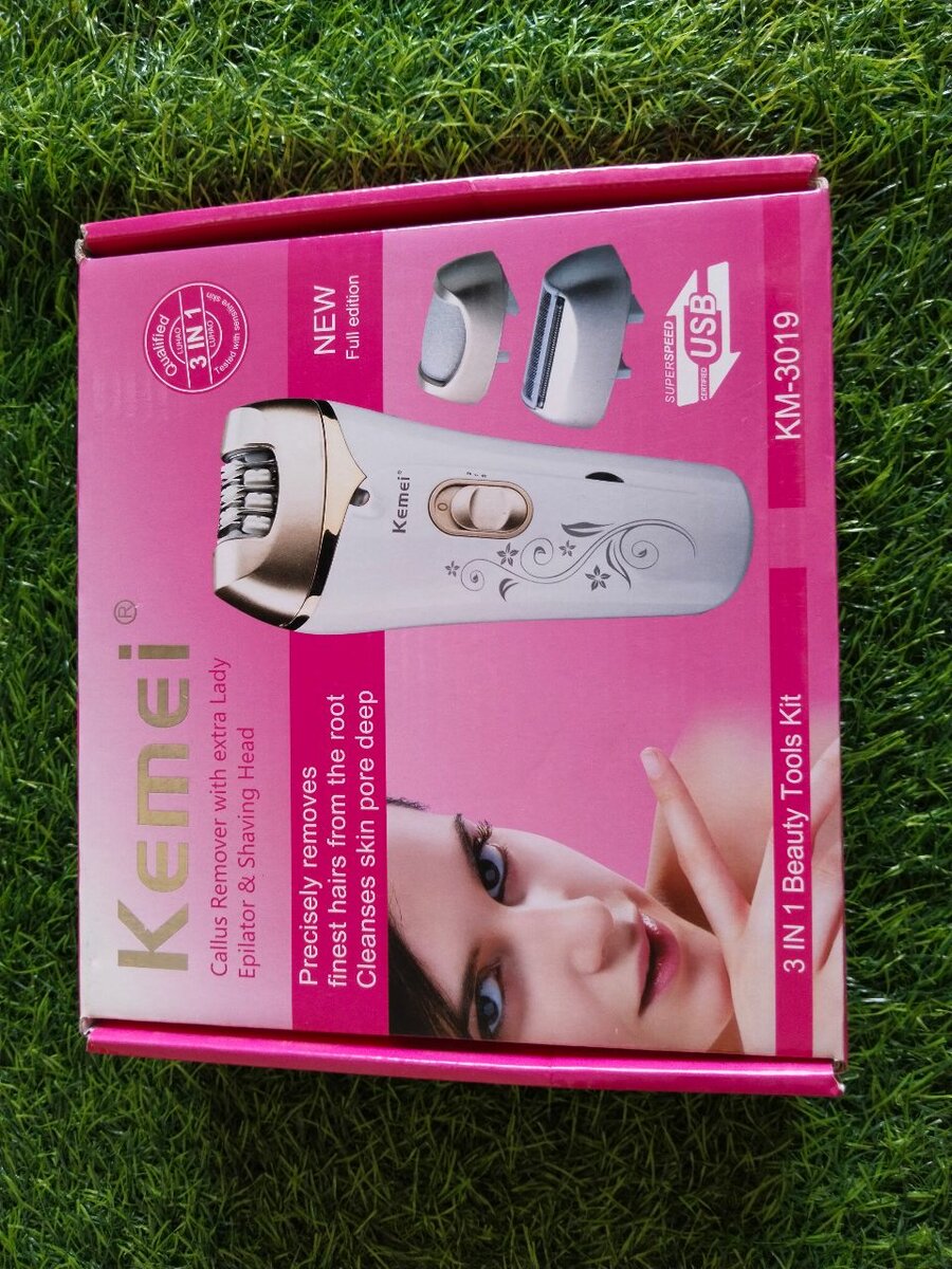 Kemei lady epilator 3 in 1