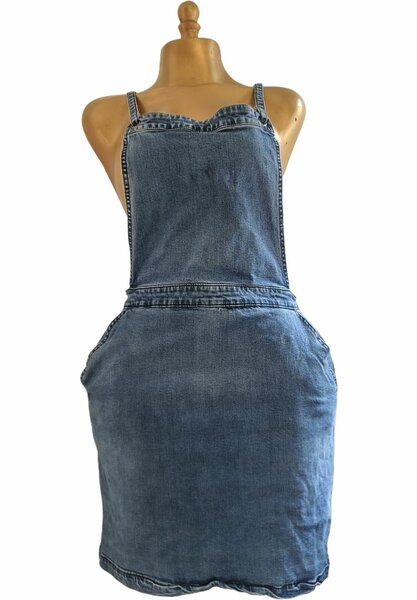 Robe Salopette en Jean Denim
