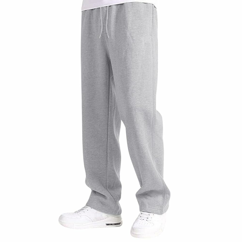 Pantalon de survêtement gris homme