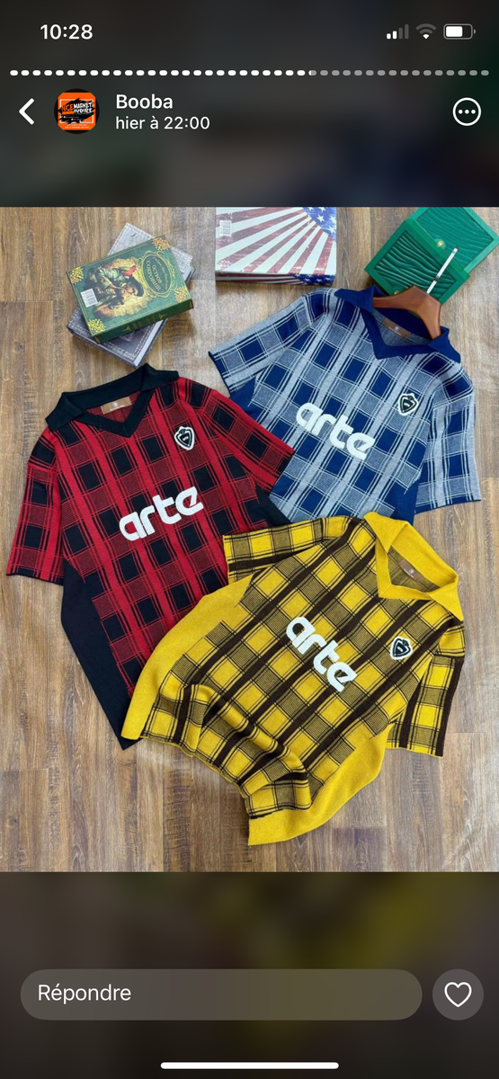 Maillot à Carreaux Arte