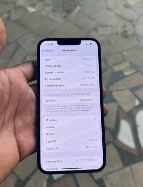 iPhone 13 Vert 128Go