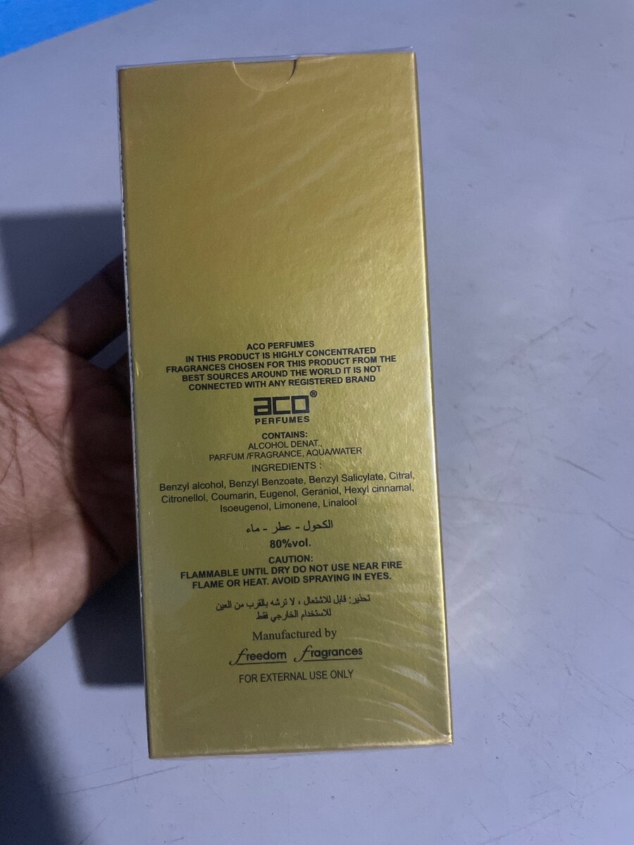 Parfum Opulent Gold 100ml