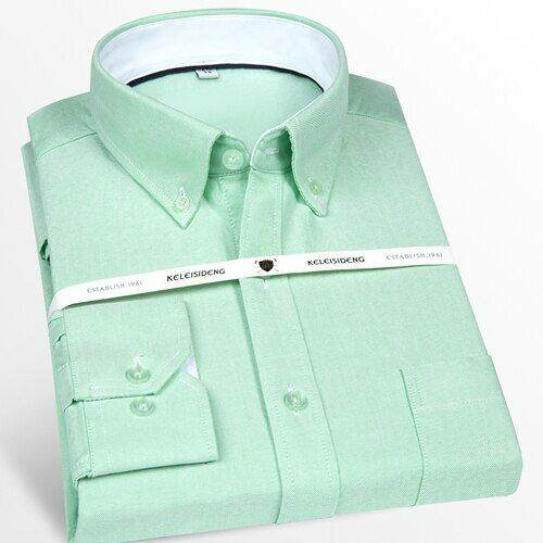 Chemise Homme Élégante Verte