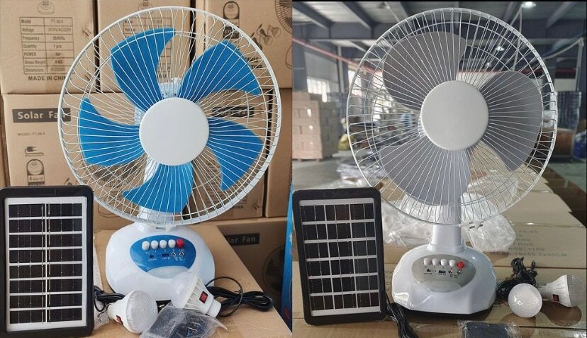 Rechargeable fans