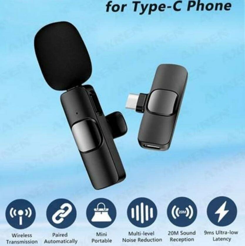 Microphone sans fil Type-C