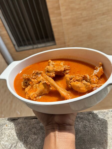 Soupe de poulet pondeuses