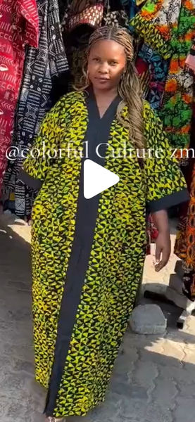 Women's long dress with print