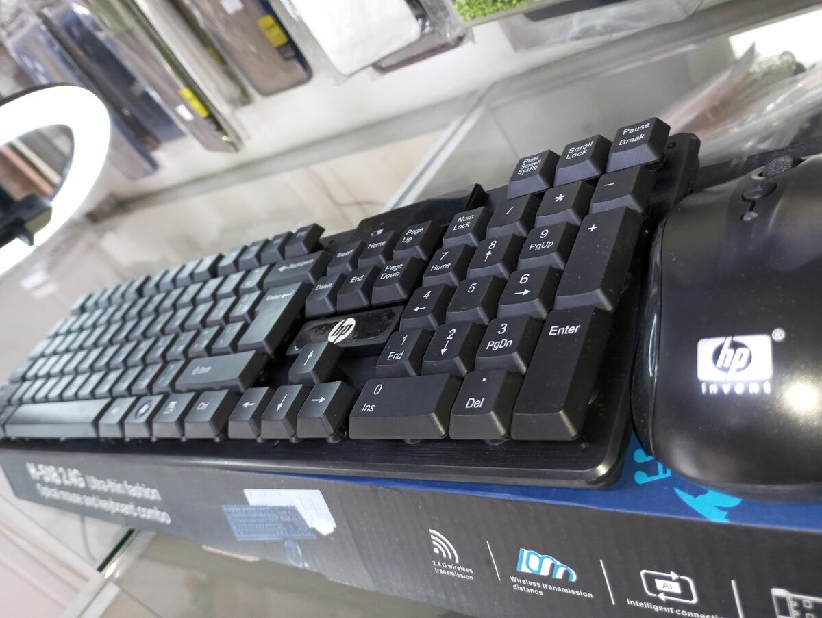 Клавиатура с мышкой от hp