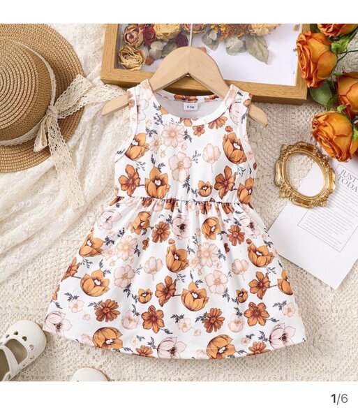 Robe Fleurie Enfant Élégante