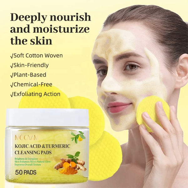 Pads Nettoyants Kojic et Curcuma