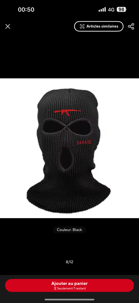 Cagoule Tricotée Hiver Chaude