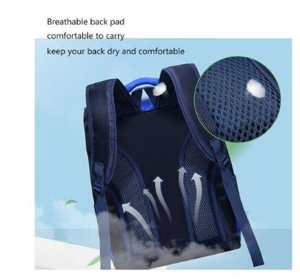 Sac À Dos Imperméable D'école Enfants Adolescents De 7 A 15 Ans