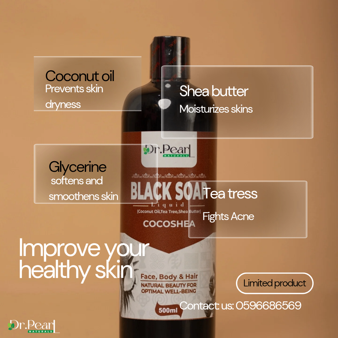 Cocoshea Black Soap Bodywash