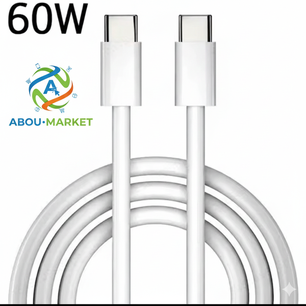 Câble USB-C 60W rapide