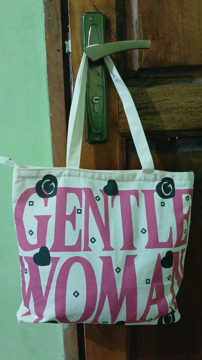 Sac cabas en toile mignon