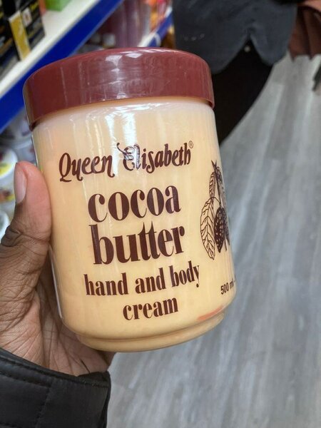 Queen Elisabeth Cocoa Butter Crème pour Corps et Mains