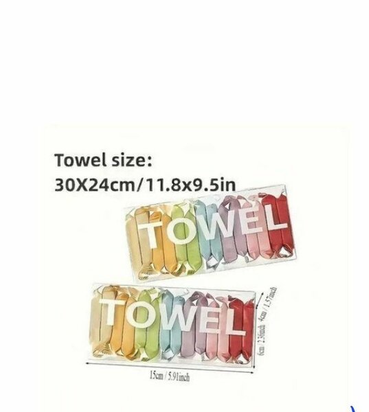 Serviette de visage jetable