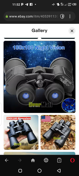 20×50 /100×180 night vision Binoculars