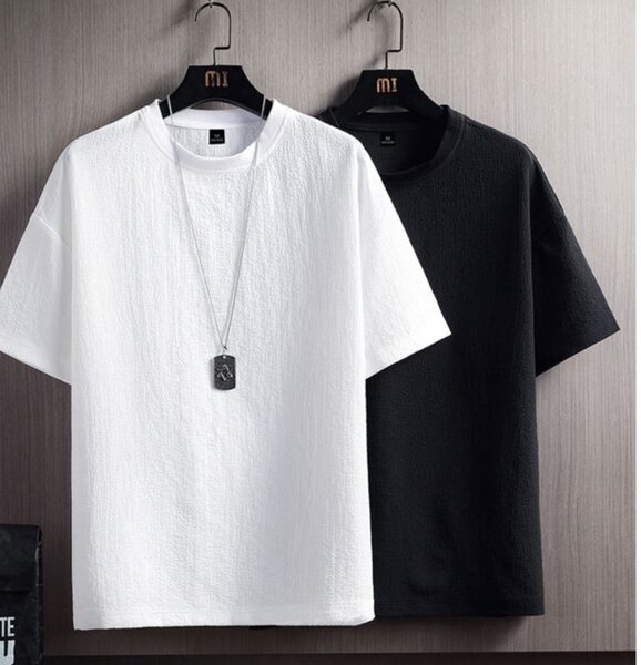 High quality good texture shirt 2 pieces