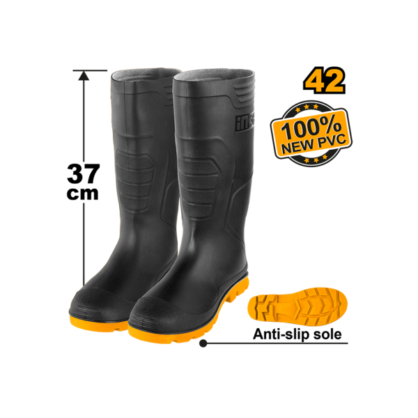 Bottes de sécurité en PVC