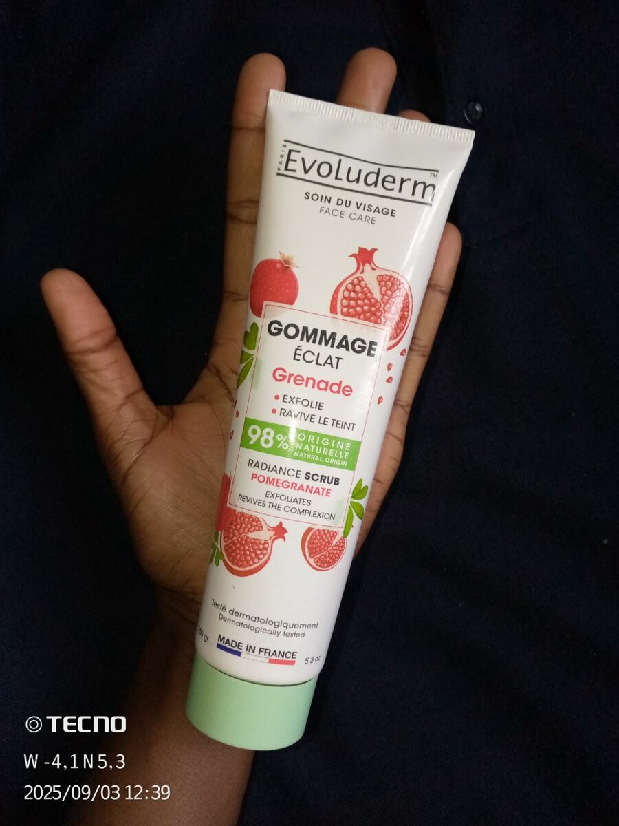 EVOLUDERM GOMMAGE visage 150g