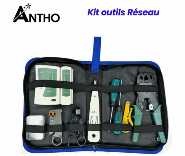 Kit réseau informatique pince