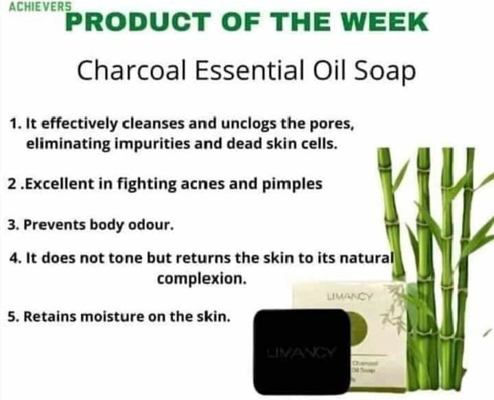 Charcoal Essential Oil Soap - 100g