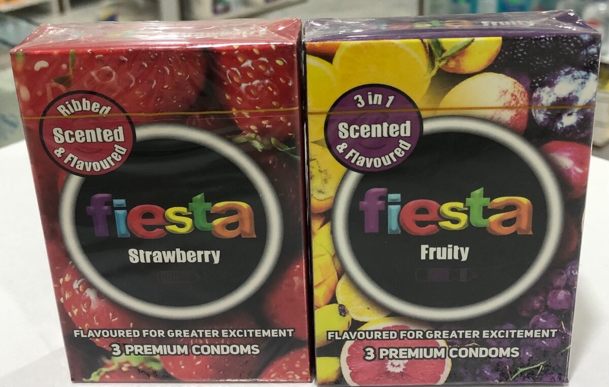 FIESTA CONDOMS 3,s