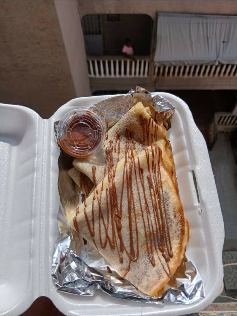 Crêpes fourrées chocolat