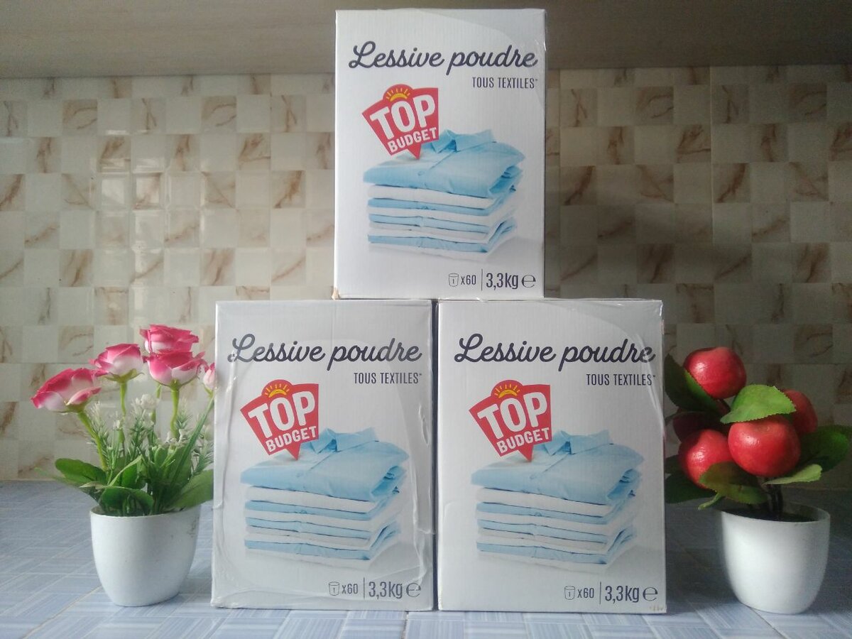 Lessive poudre tous textiles