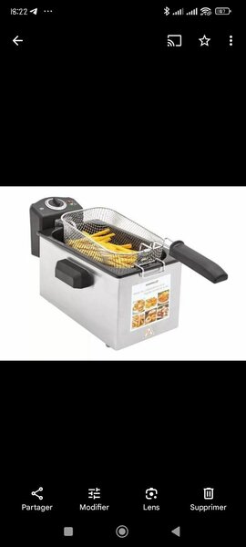 Friteuse électrique Semi-pro