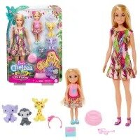 Barbieand Chelsea The Lost Birthday Playset with Barbieand ChelseaDolls, 3 Pets & Accessories