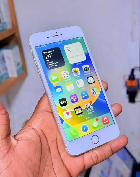 iPhone Argent Moderne