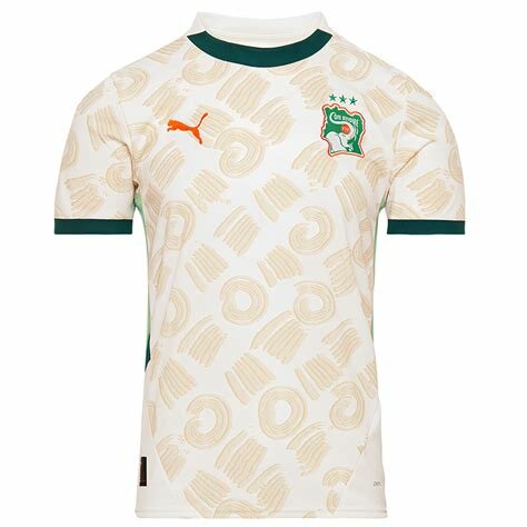 Maillot Côte d'Ivoire Blanc