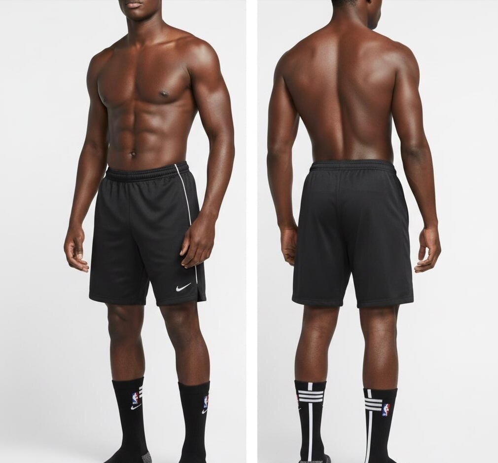 Nike Chaussettes NBA Noires