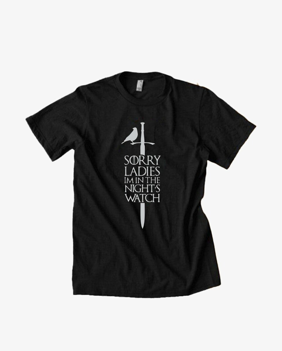 Game of Thrones themed t-shirt print