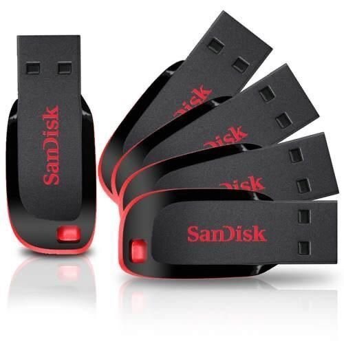 Clé USB SanDisk 16Go 5 Pack
