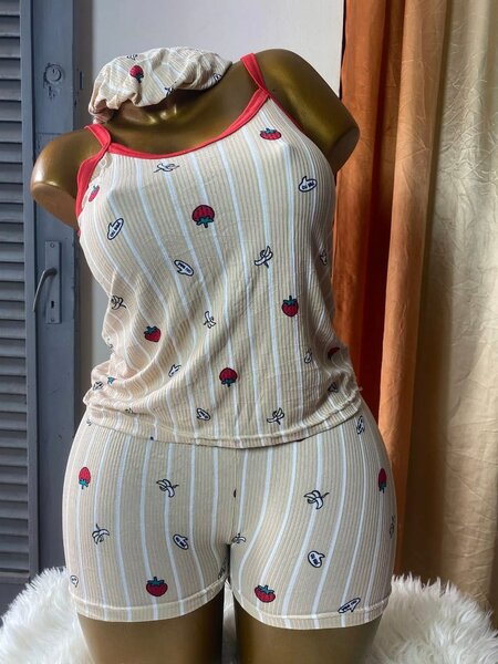 Pyjama Femme Imprimé Confortable