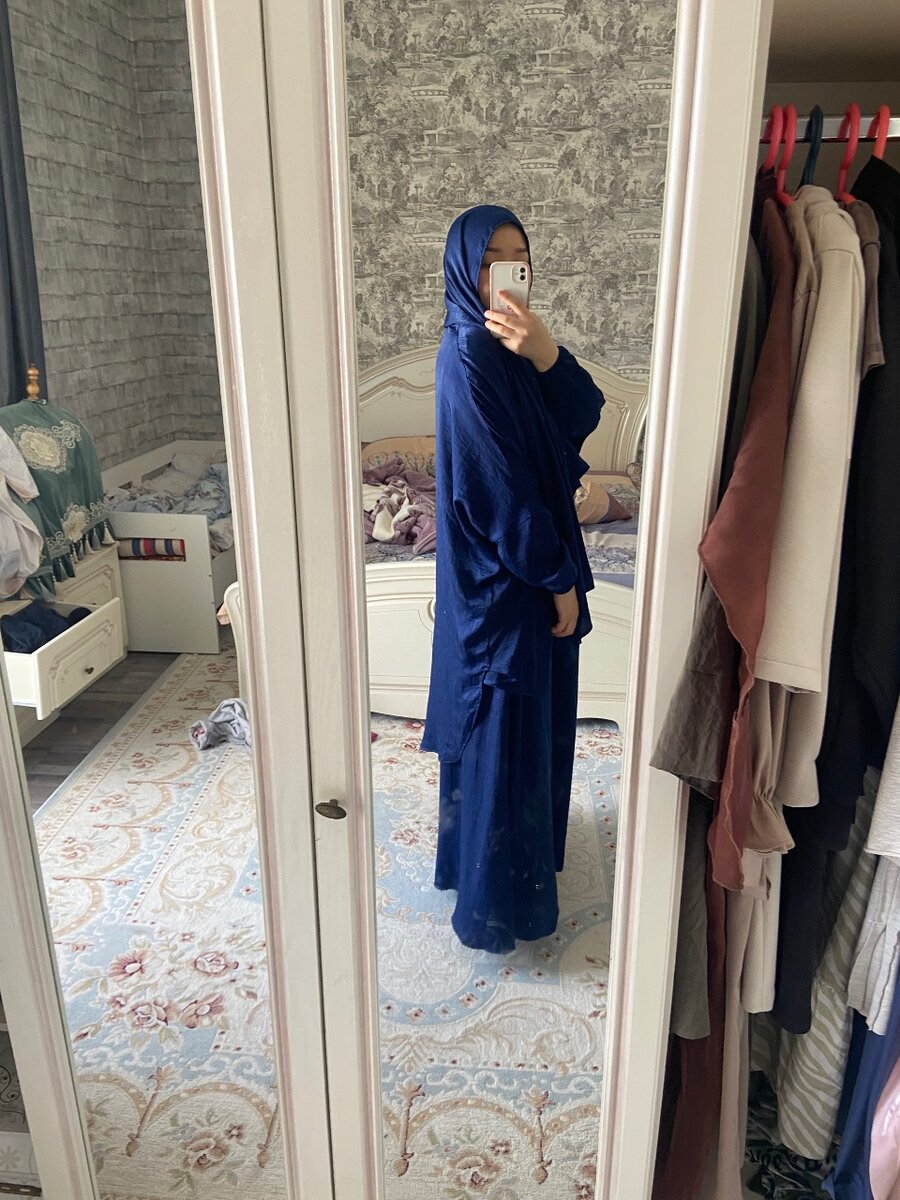 Комплект из вареного шелка