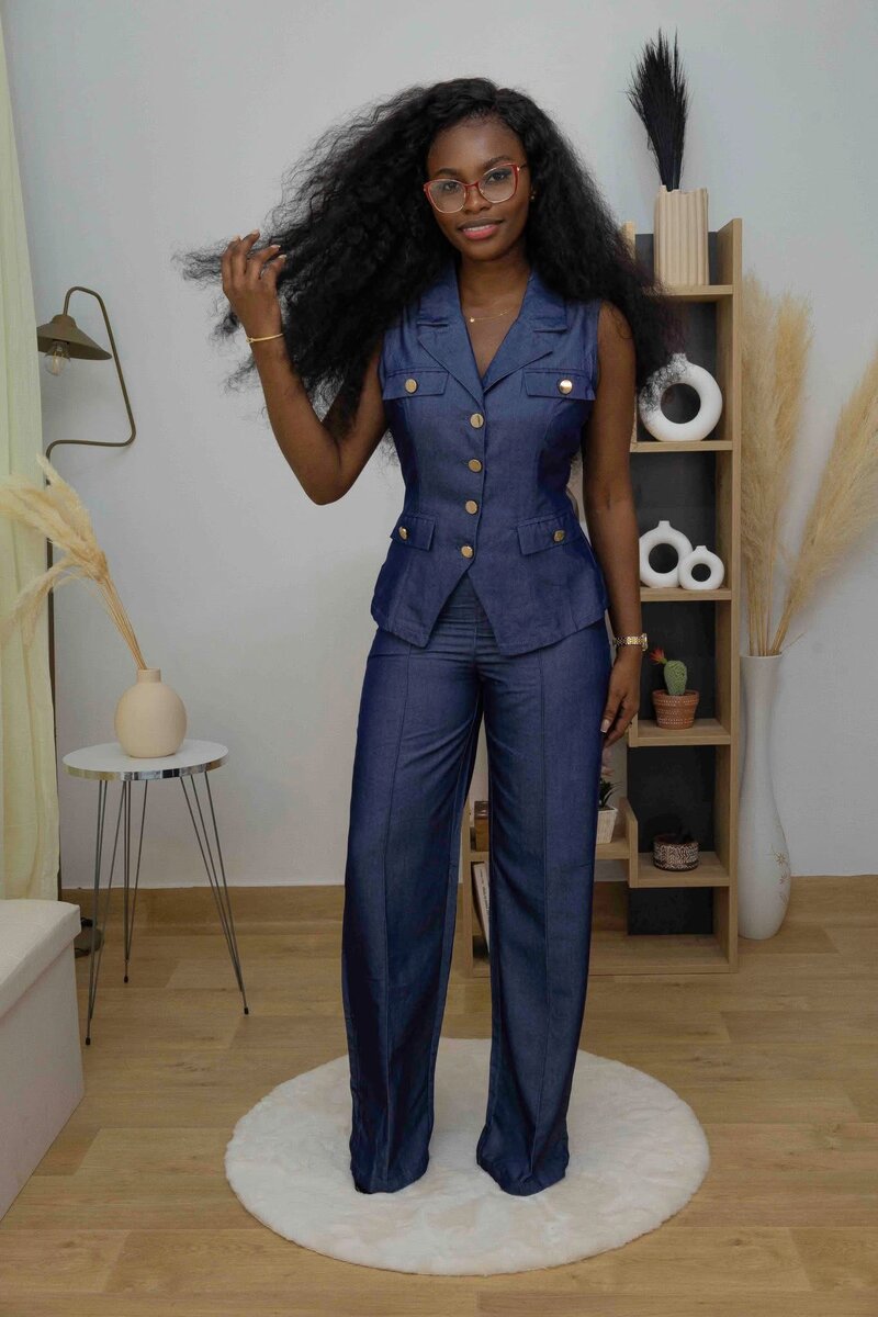 Ensemble de Costume Moderne Femme