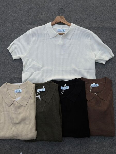 Polos à manches courtes pour hommes