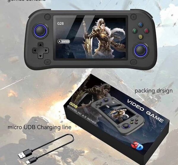 G28 Console de jeu vidéo portable