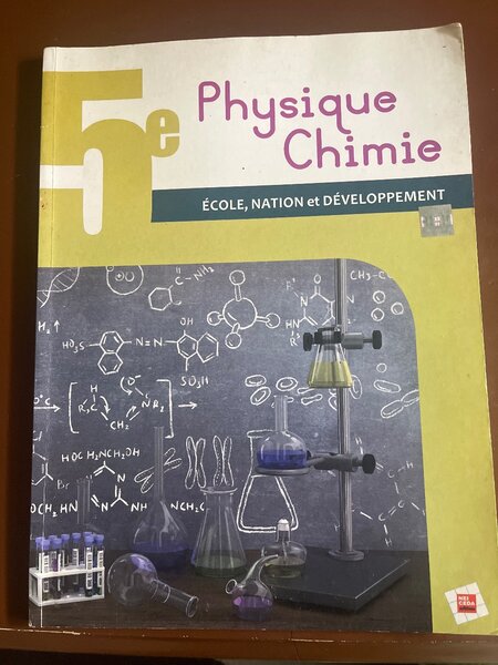 Manuel de Physique Chimie 5e